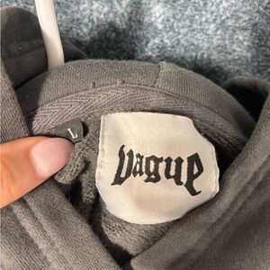Vague Gray Hoodie